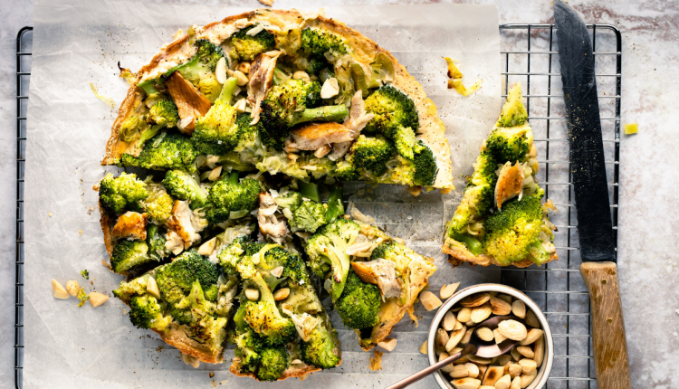 Broccoli-makreelquiche