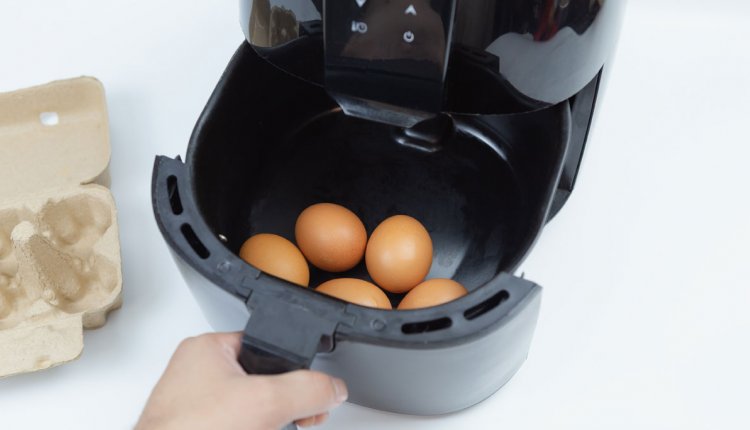 Eieren koken in de airfryer