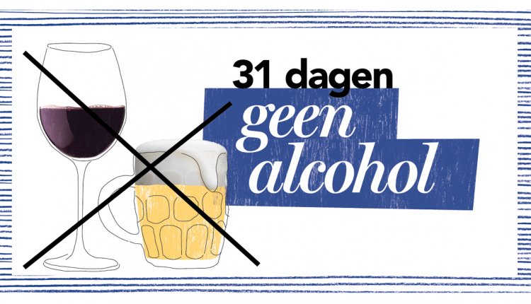 31 dagen geen alcohol challenge | Gezondheidsnet