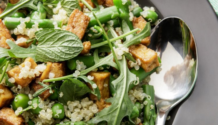 quinoa-tofu