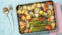 traybake groene asperges